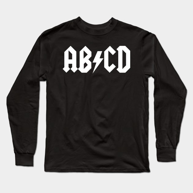 AB/CD Long Sleeve T-Shirt by mushroomblue